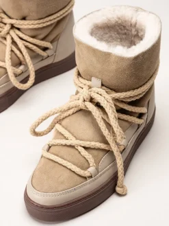 Inuikii - Classic - Beige vinterboots med fårskinnsfoder