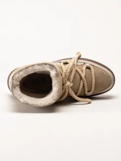 Inuikii - Classic - Beige vinterboots med fårskinnsfoder
