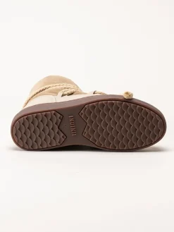 Inuikii - Classic - Beige vinterboots med fårskinnsfoder