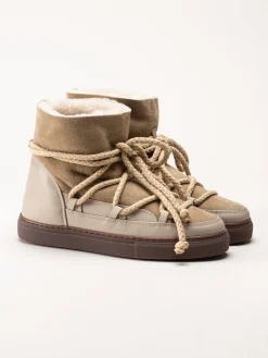 Inuikii - Classic - Beige vinterboots med fårskinnsfoder