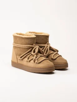 Inuikii - Classic - Beige vinterboots med fårskinnsfoder
