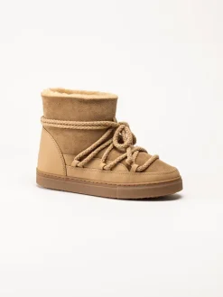 Inuikii - Classic - Beige vinterboots med fårskinnsfoder