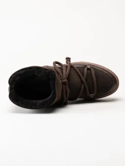 Inuikii - Classic - Bruna vinterboots med fårskinnsfoder