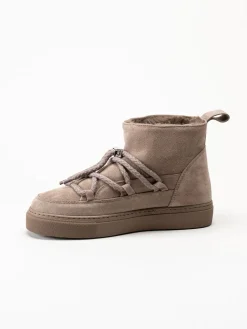 Inuikii - Classic Low - Grå fodrade boots i mocka