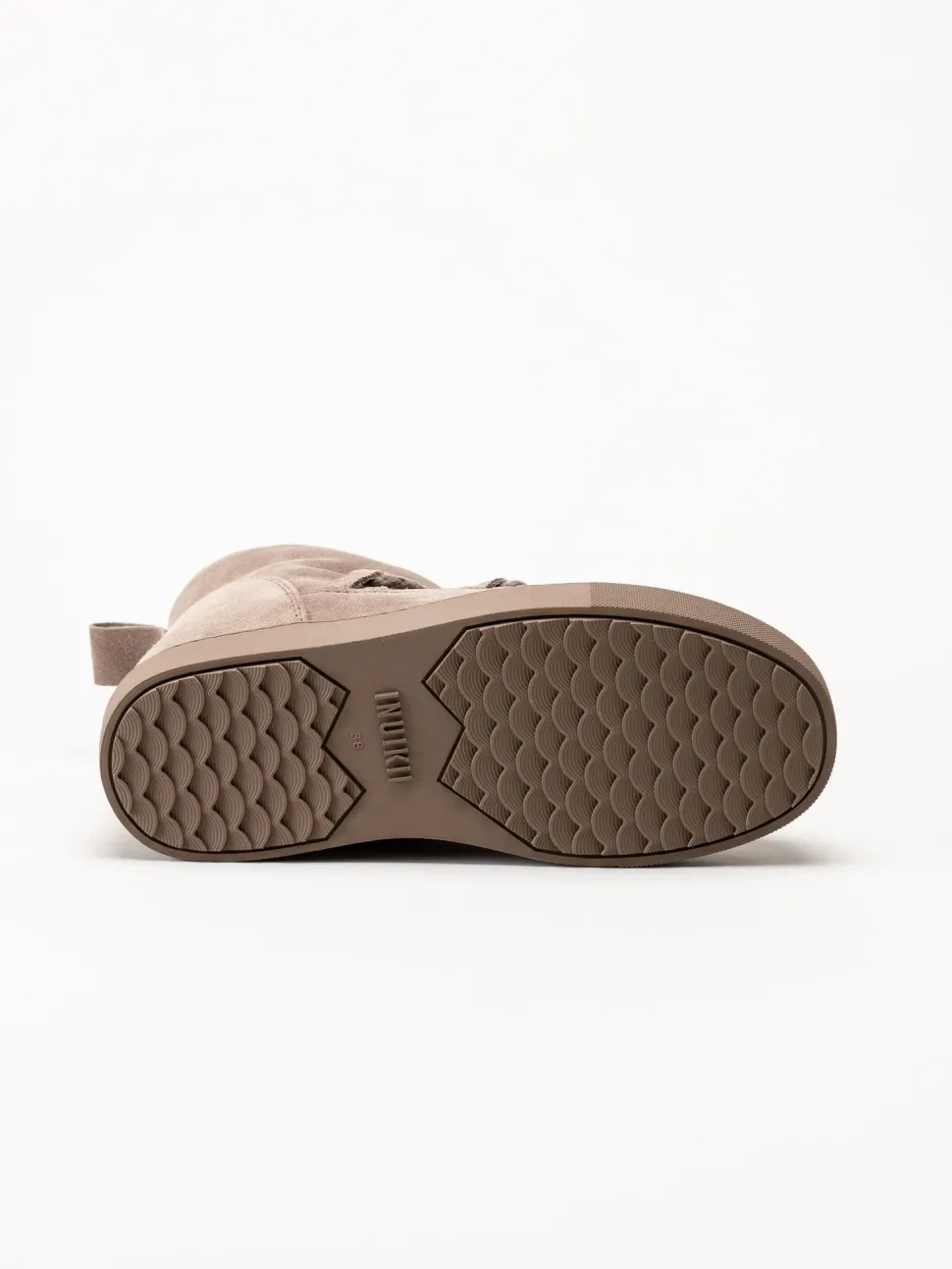 Inuikii - Classic Low - Grå fodrade boots i mocka
