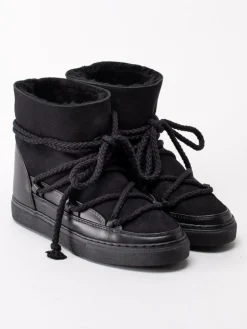 Inuikii - Classic - Svarta vinterboots med fårskinnsfoder