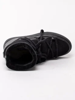 Inuikii - Classic - Svarta vinterboots med fårskinnsfoder
