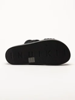 Inuikii - Cord Athena - Svarta slip in sandaler i skinn