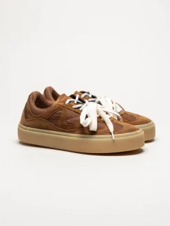 Inuikii - Lynn - Bruna sneakers i mocka
