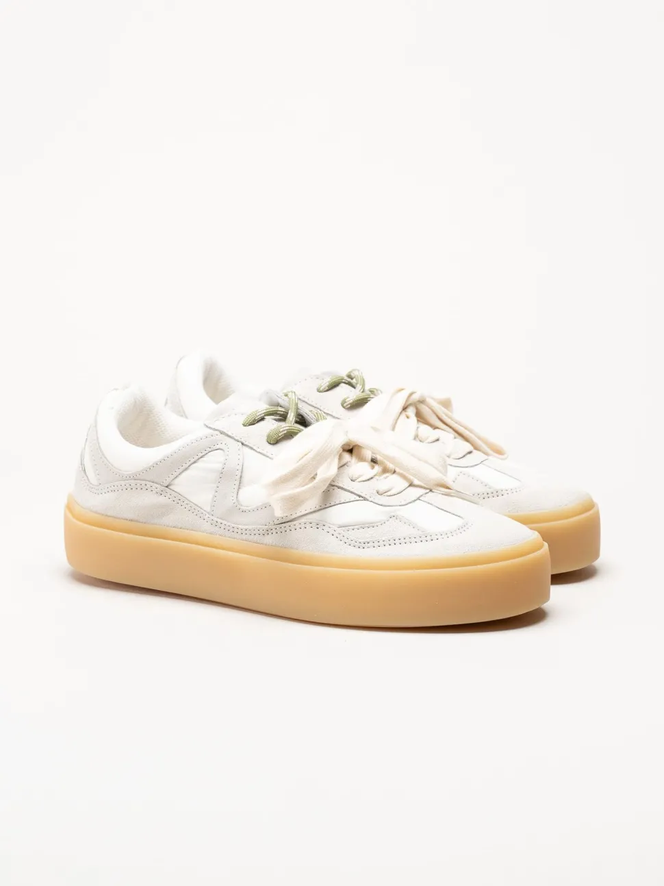 Inuikii - Lynn - Vita sneakers i mocka
