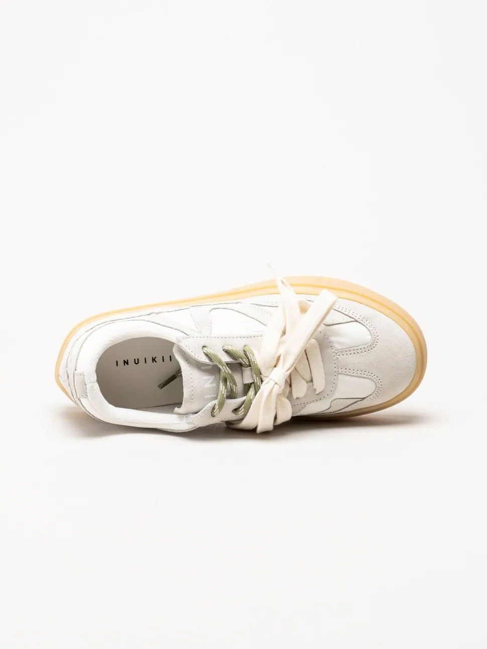 Inuikii - Lynn - Vita sneakers i mocka