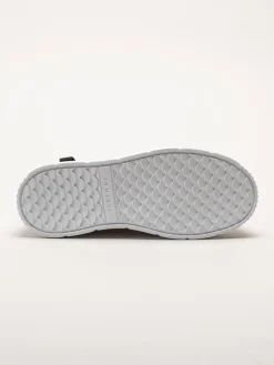 Inuikii - Matilda Canvas low - Ljusgula platåsneakers i textil
