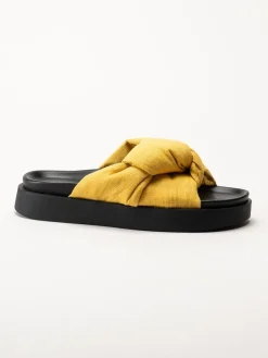 Inuikii - Oversized Linen Knot - Gula slip in sandaler