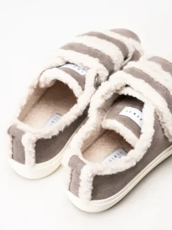 Inuikii - Shearling - Grå ullfodrade sneakers