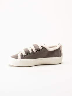 Inuikii - Shearling - Grå ullfodrade sneakers