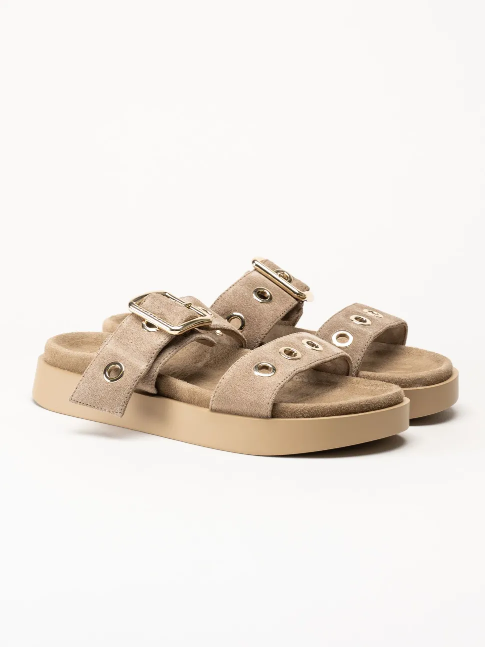Inuikii - Tilda Buckle - Beige sandaler