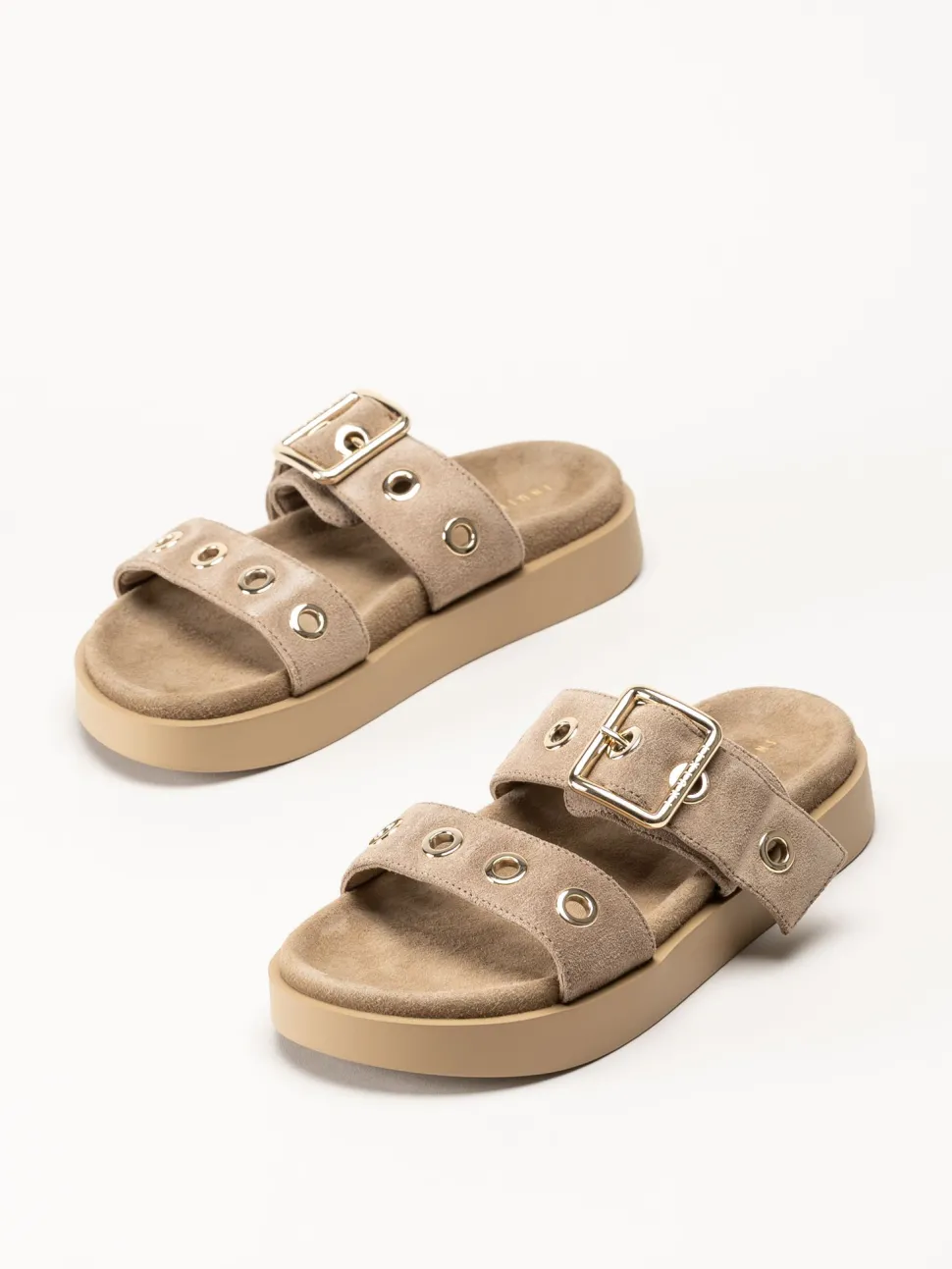 Inuikii - Tilda Buckle - Beige sandaler