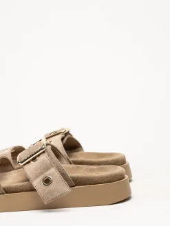 Inuikii - Tilda Buckle - Beige sandaler