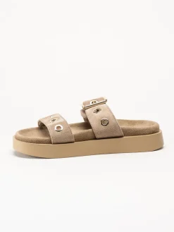 Inuikii - Tilda Buckle - Beige sandaler