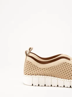 Jana - Beige slip on skor