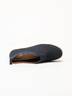 Jana - Marinblå slip on skor