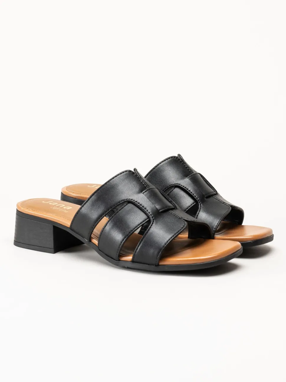 Jana - Svarta sandaletter