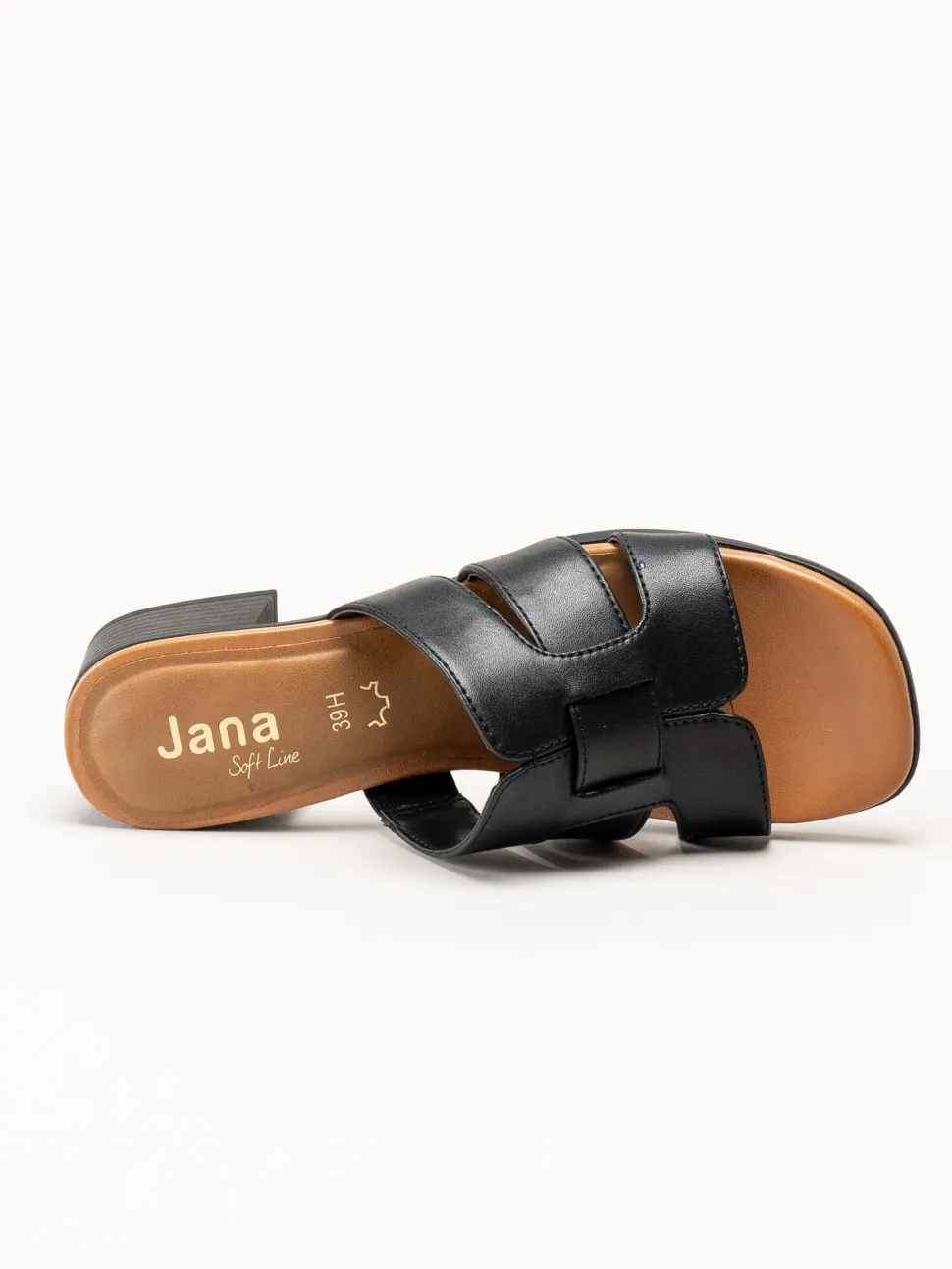 Jana - Svarta sandaletter