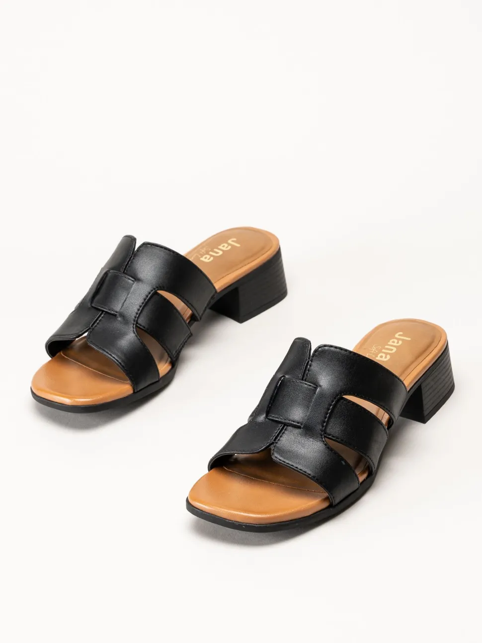 Jana - Svarta sandaletter