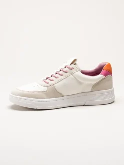 Jana - Vita multifärgade sneakers