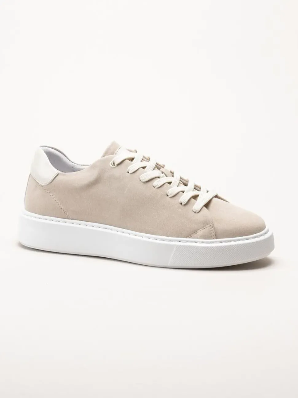 Johnny Bulls - Beige sneakers i mocka