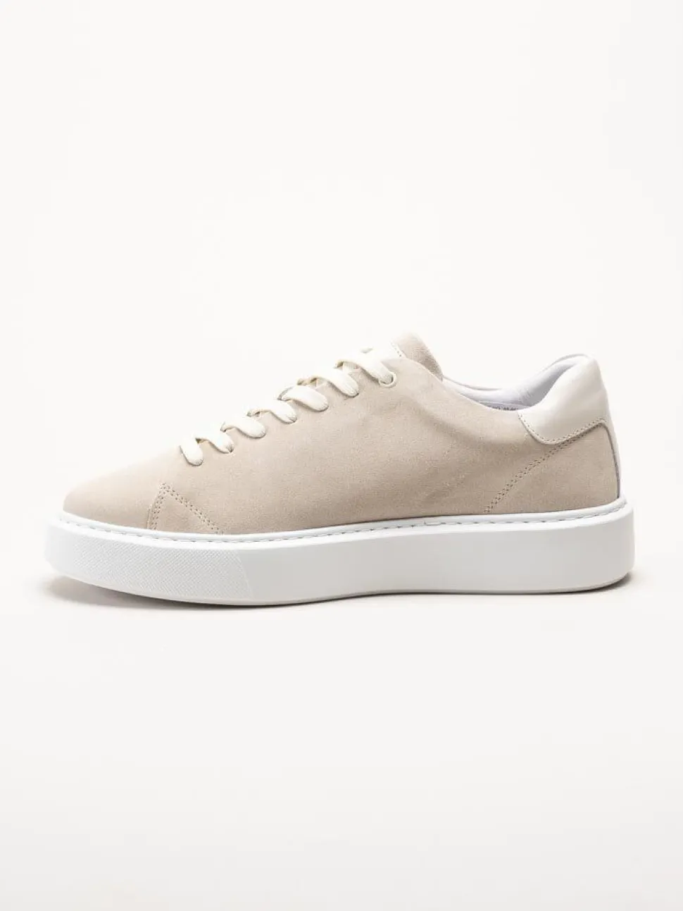 Johnny Bulls - Beige sneakers i mocka