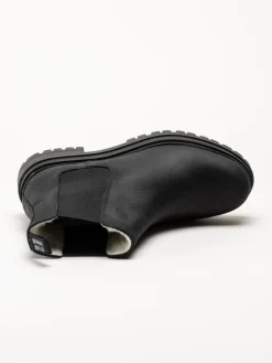 Johnny Bulls - Braga Tres - Svarta ullfodrade chelsea boots