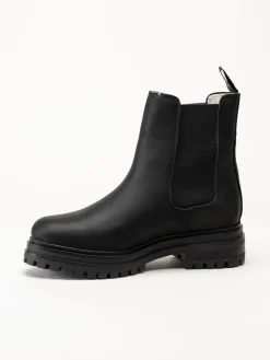 Johnny Bulls - Braga Tres - Svarta ullfodrade chelsea boots