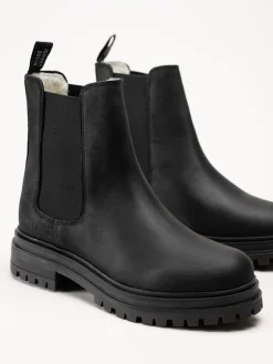 Johnny Bulls - Braga Tres - Svarta ullfodrade chelsea boots