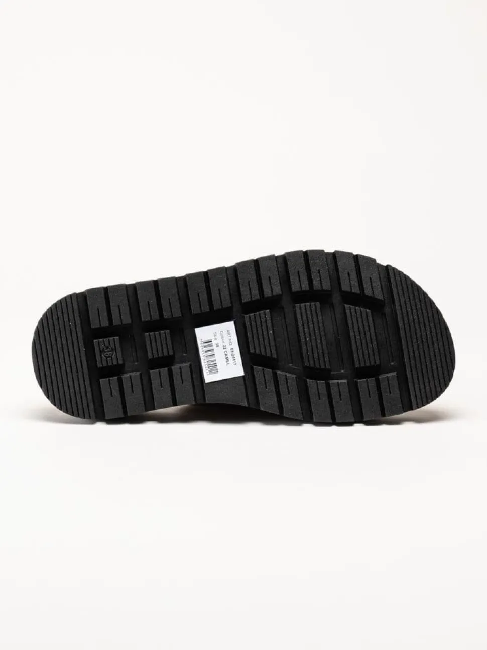 Johnny Bulls - Ljusbruna slip in sandaler i mocka