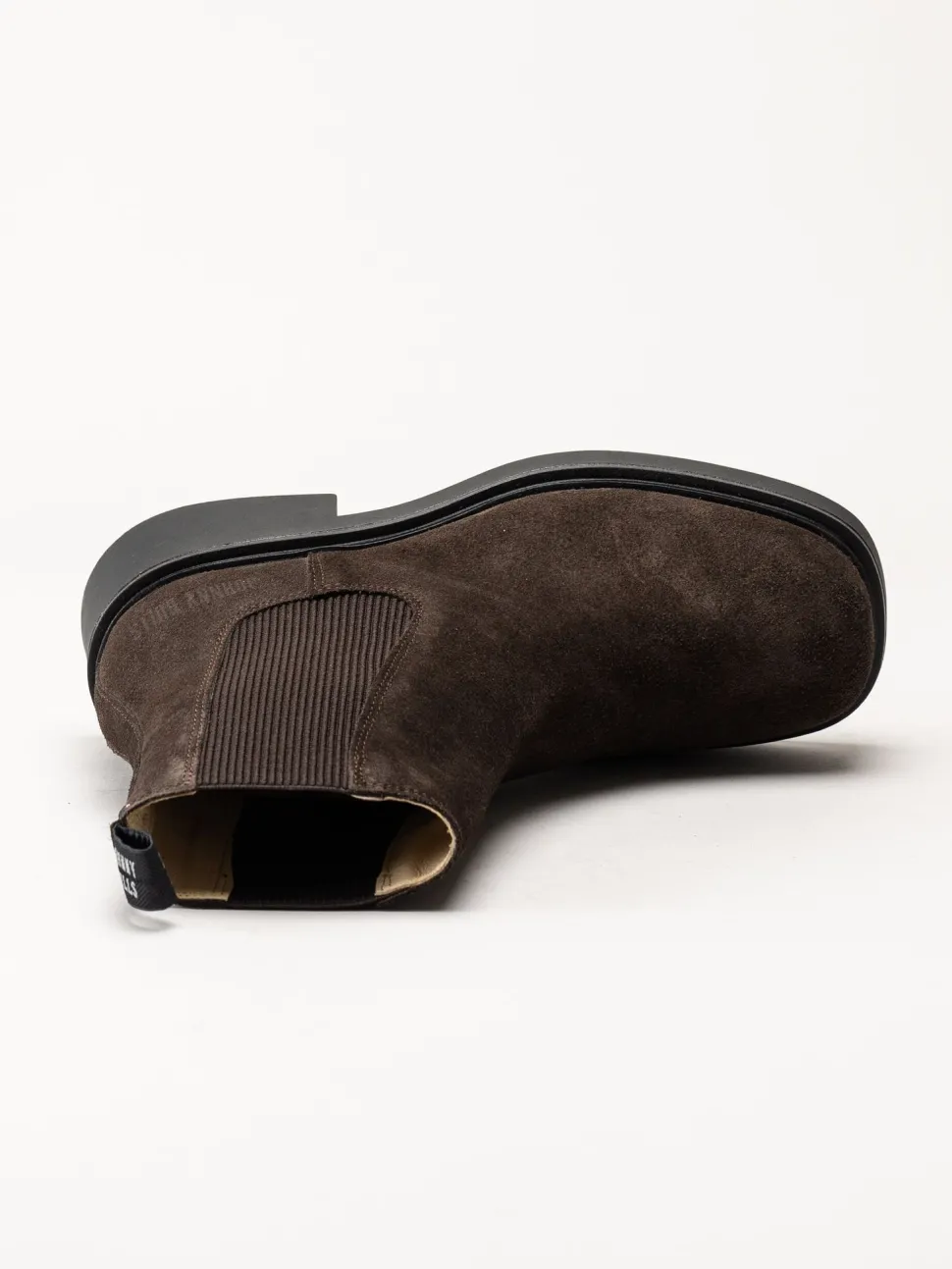 Johnny Bulls - Mörkbruna chelsea boots i mocka