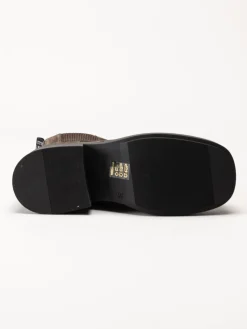 Johnny Bulls - Mörkbruna chelsea boots i mocka