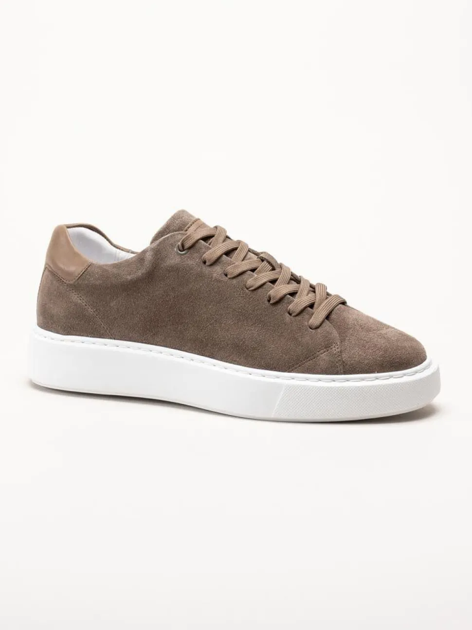 Johnny Bulls - Mörkbruna sneakers i mocka