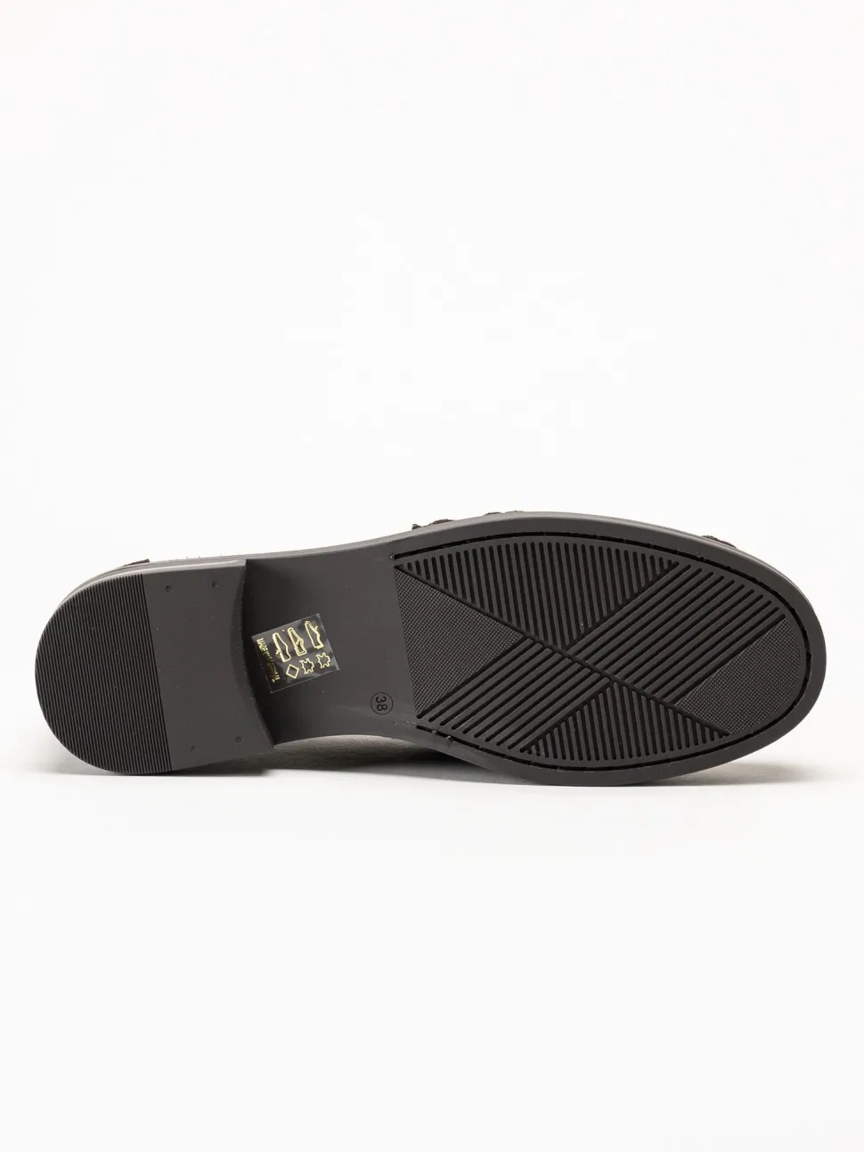 Johnny Bulls - Soho - Mörkbruna loafers i mocka