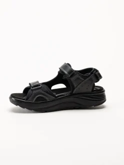 Joya - Komodo II - Svarta sandaler i skinn