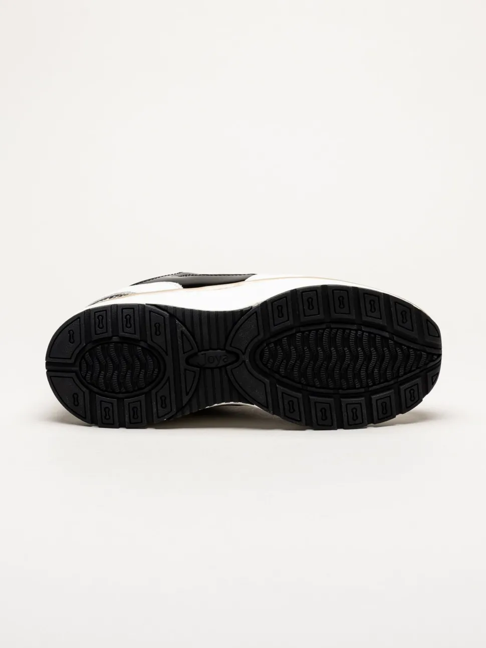 Joya - Tina III - Vita sneakers i skinn och mesh