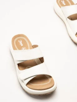 Joya - Vienna III - Offwhite sandaler i skinn