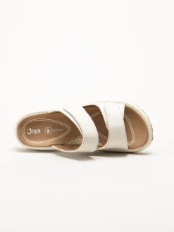 Joya - Vienna III - Offwhite sandaler i skinn