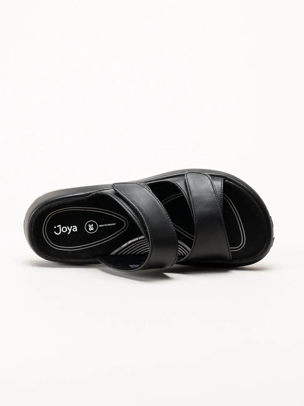 Joya - Vienna III - Svarta sandaler i skinn