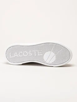 Lacoste - L002 EVO - Vita sneakers i skinn och mocka