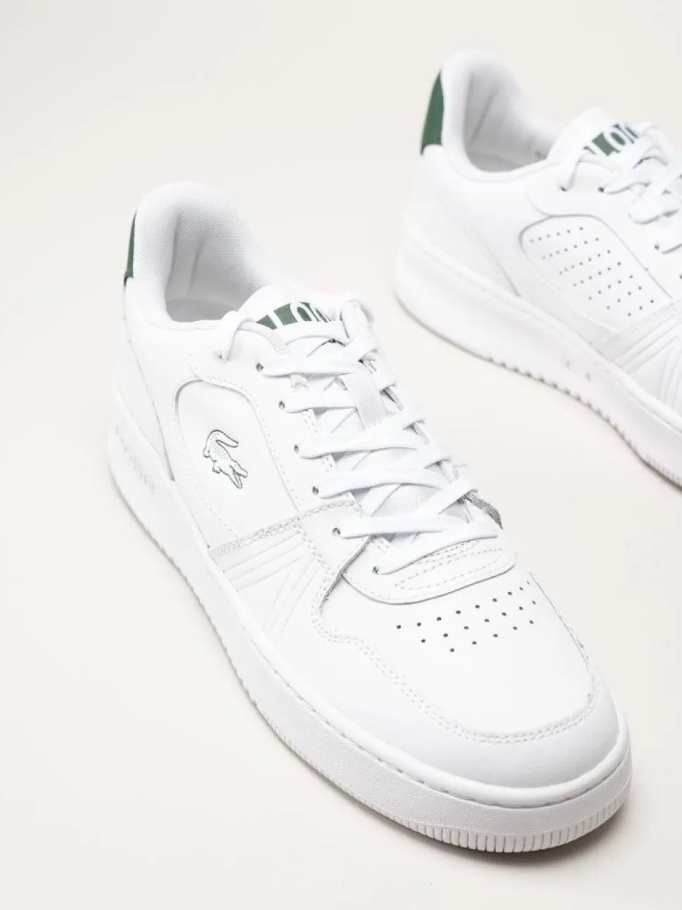 Lacoste - L001 Set - Vita sneakers i skinn