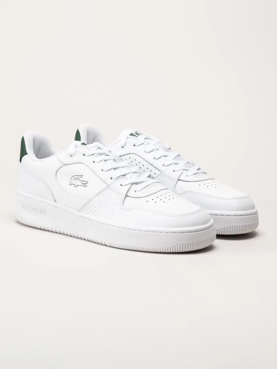 Lacoste - L001 Set - Vita sneakers i skinn