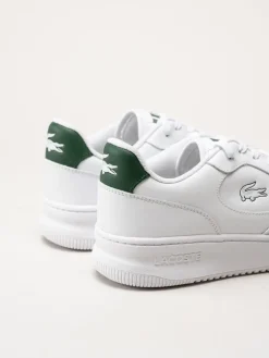 Lacoste - L001 Set - Vita sneakers i skinn