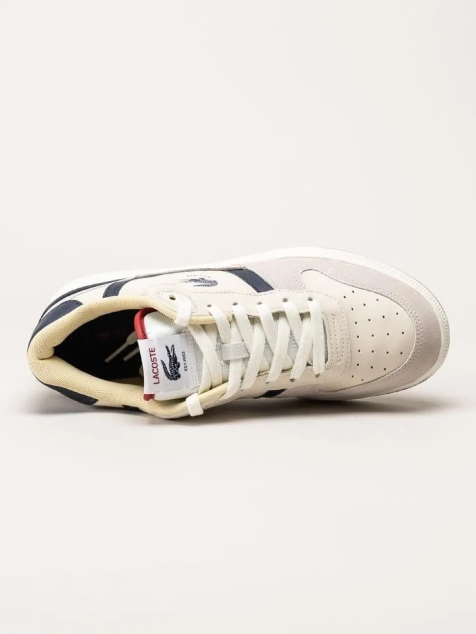 Lacoste - T-Clip Set - Beige multifärgade sneakers