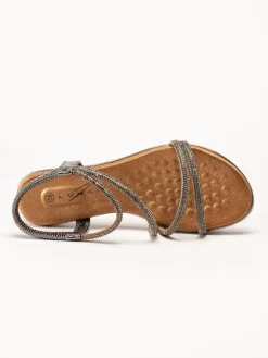 Lunar - 246Cortez - Silverfärgade sandal